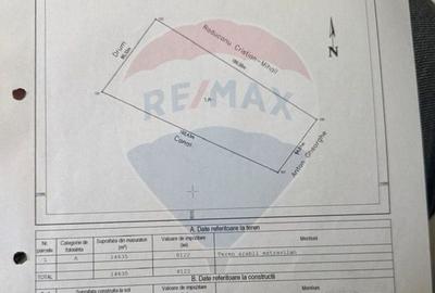 Teren constructii 14 600 mp de vanzare Frumusani 90 m deschidere - 3