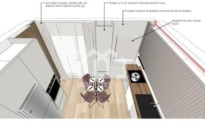 Apartament cu 2 camere semidecomandat, mobilat în Sânnicoară - 21