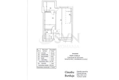 REA1024981 Apartament 2 camere Mobilat I Rond OMV I Pipera - 12