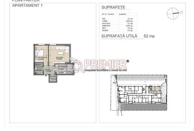 Apartament cu 2 camere în Brâncoveanu