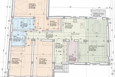 Casă individuală cu 4 camere cu Teren 410 Mp în Balotești - 3