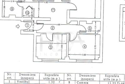 Apartament cu 4 camere decomandat, mobilat în Ultracentral - 9