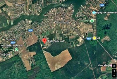Vanzare 1875 mp teren Snagov, langa padure, zona superba, toate utilitatile - 8