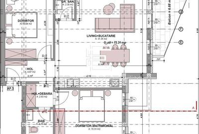 Apartament cu 3 camere decomandat în Arhitecților - Calea Cisnădiei - 7