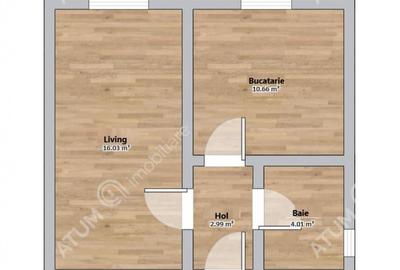 Garsoniera decomandata in Turnisor Sibiu - 2