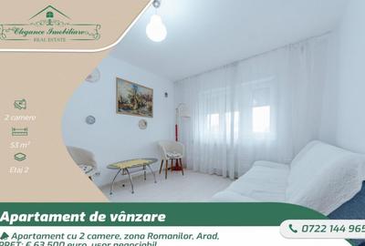 Apartament cu 2 camere + Garaj, zona Romanilor, Arad - 1