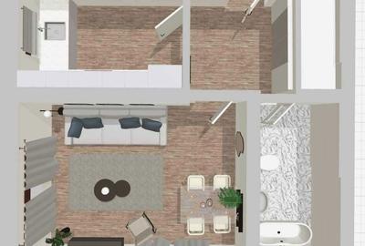 Apartament cu 2 camere decomandat în Central - 1