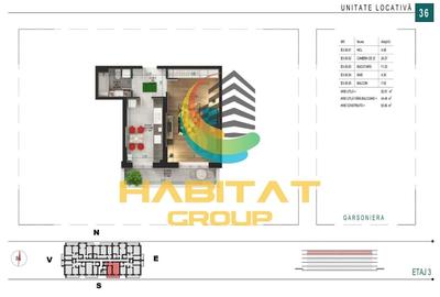 Garsonieră decomandată în Theodor Pallady - 2