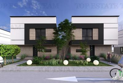 Casă individuală cu 4 camere cu Piscina în Tunari