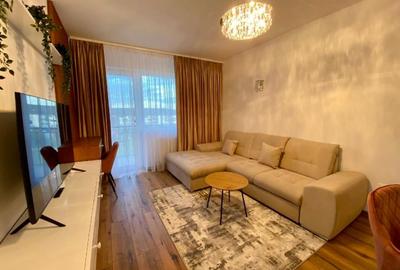 Apartament cu 2 camere decomandat, mobilat în Tractorul