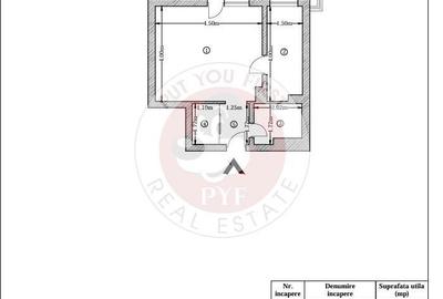 Garsonieră decomandată în Titan