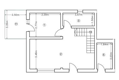 Casă cu 4 camere cu Teren 260 Mp în Ciurea - 2