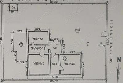 Casa de vanzare, Ovidiu, teren + casa 306mp, Chirpic + BCA - 9