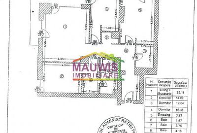 Apartament cu 4 camere decomandat în Central - 3