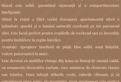 Apartament cu 2 camere decomandat, mobilat în Faleza Nord - 6