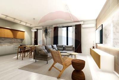 Apartament cu 2 camere semidecomandat în Central