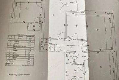 Apartament cu 4 camere semidecomandat în Central