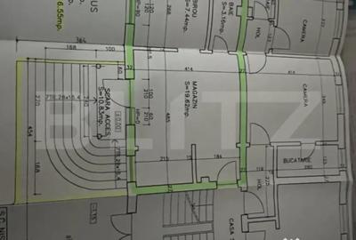 Garsonieră decomandată în Central