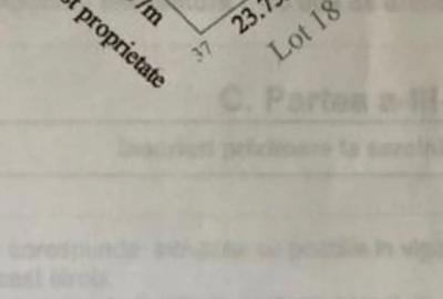 Teren de 430 mp, în Domnești