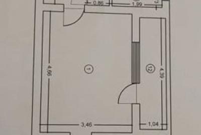 Apartament cu 3 camere semidecomandat, mobilat în Tătărași - 14
