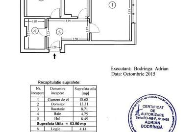 Apartament cu 2 camere decomandat, mobilat în Nord - 6