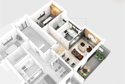 Apartamen decomandat cu 2 camere si baie cu geam - 7