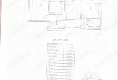 Apartament cu 3 camere decomandat în Rahova