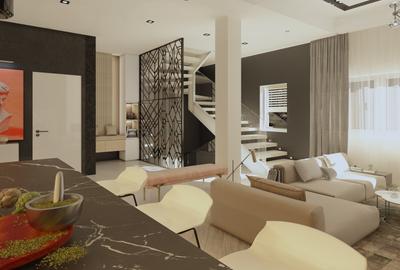 Apartament 4 camere-Penthouse-Scara interioara-Terasa 70mp-Finalizat-Parc Carol - 5