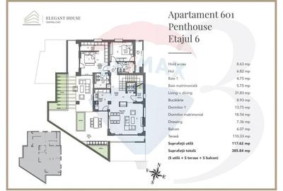 Penthouse de lux cu rooftop si lift privat I Elegant House Brasov - 4