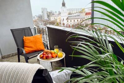 Apartament cu 3 camere semidecomandat, mobilat în - 31
