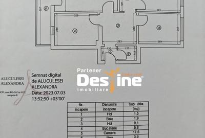 DACIA, Apartament 3 camere, 71.7 MP, 149.900 EUR DACIA, Apartament 3 camere, 71.7 MP, 149.900 EUR - 12