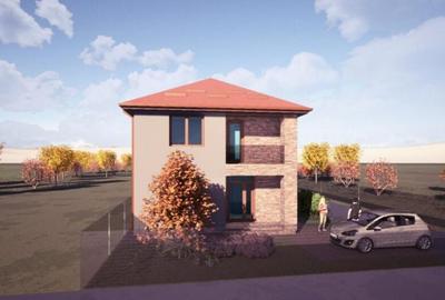 Casa individuala, FINISATA, 125 mp utili, teren 500 mp, Zona - 5