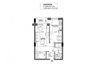 Proiect premium - zona Campus, predare la cheie, apartament 2 cam de vanzare. - 8