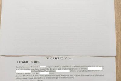Teren de 23500 mp, în Vest - 2