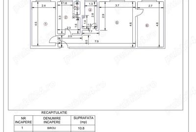 Apartament trei camere, zona Centrala