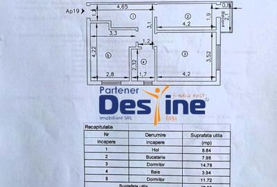 Apartament cu 2 camere decomandat în Central - 6