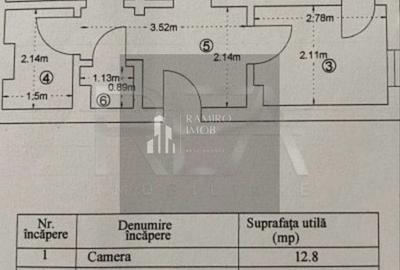 Apartament cu 2 camere decomandat, mobilat în Camil Ressu - 16