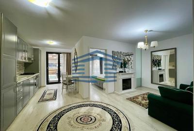 Apartament cu 2 camere semidecomandat, mobilat în Tractorul - 8