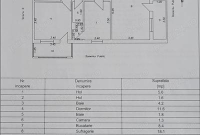Apartament cu 2 camere decomandat în Exterior Vest - 5