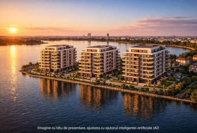 Teren 3771 mp,zona Lacul Morii, Vedere catre lac - 5