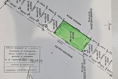 Teren Construcții intravilan de 1150 mp, în 1 Mai - 2