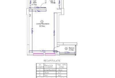 Garsonieră decomandată în Central - 4