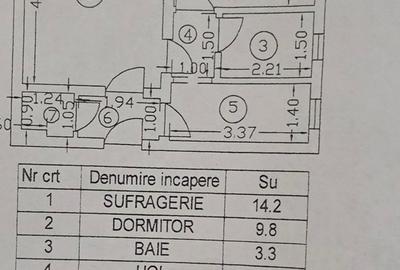 Apartament cu 2 camere decomandat în Central - 9