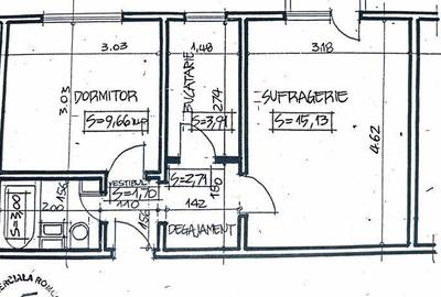 Apartament cu 2 camere decomandat în Floreasca - 9