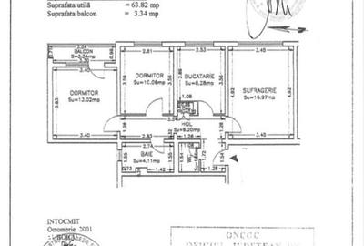 Apartament cu 3 camere decomandat în Est - 2