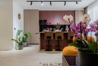 Apartament cu 3 camere semidecomandat în Pipera