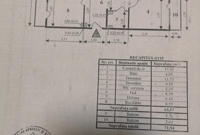 Vand apartament cu 3 camere - 3