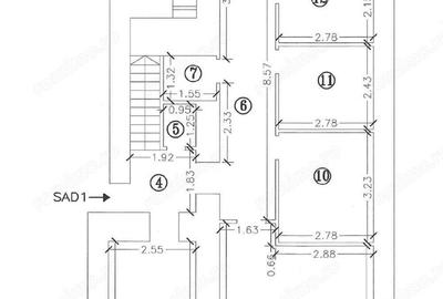 De vanzare spatiu comercial, parter+demisol, strada pietonala, vitrina mare, 166 mp, zona Unirii - 6