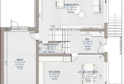 Vand casa in SALICEA (zona centrala)- 332 mp suprafata construita - 518 mp teren - 9