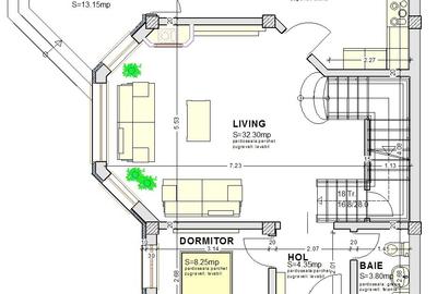 Veterani , casa construita din caramida - 6